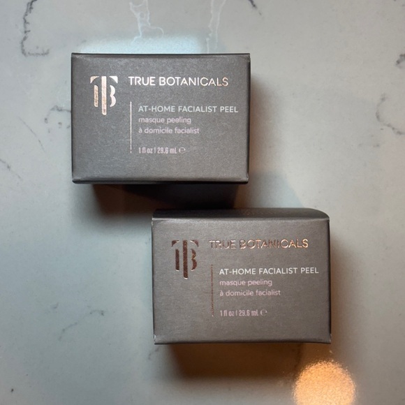 True Botanicals At-Home Facial Peel Treatment (BRAND NEW, UNOPENED) x2